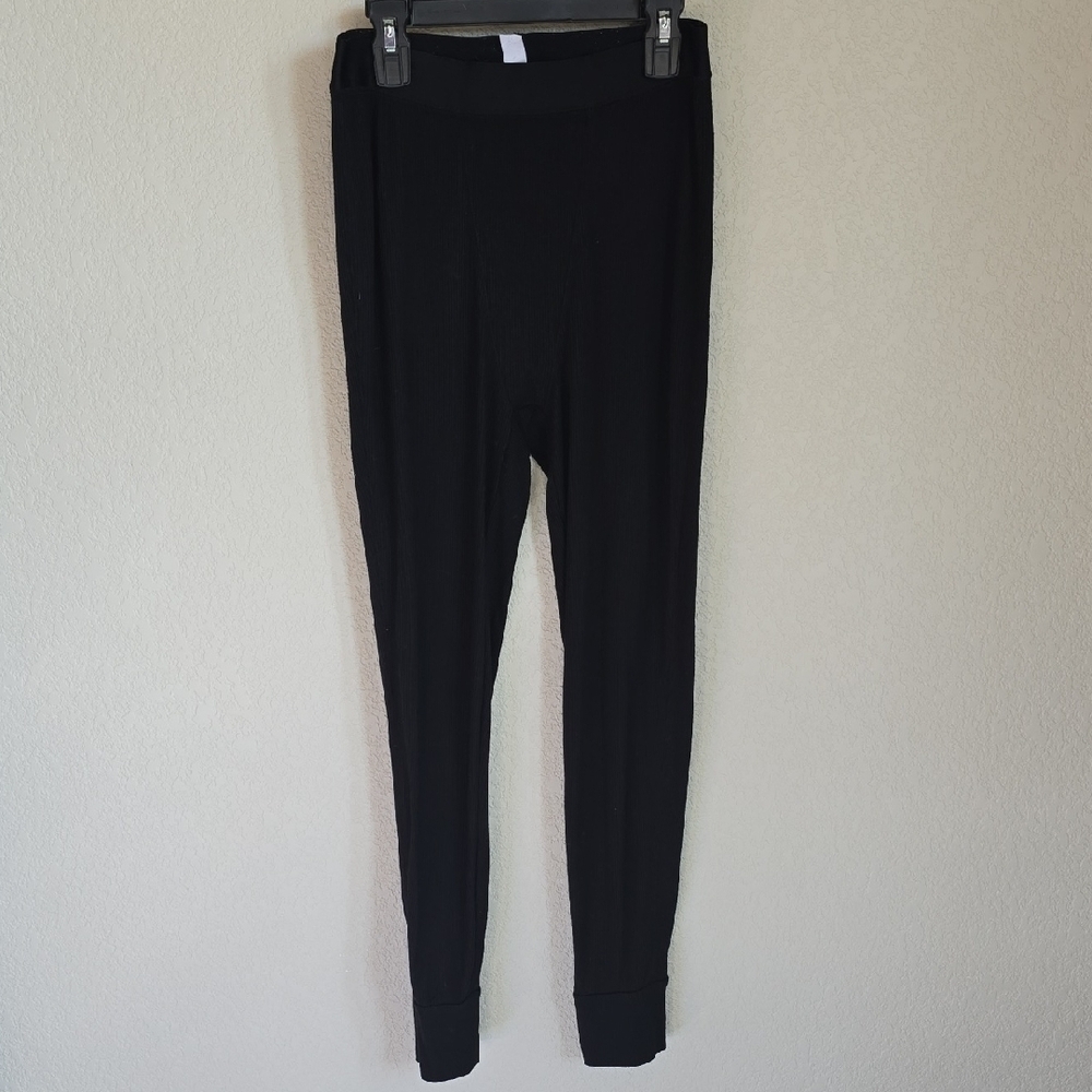 ​Stars Above Black Ribbed Joggers - Size Small - Beautifully Soft